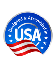 Designed and Assembled in USA