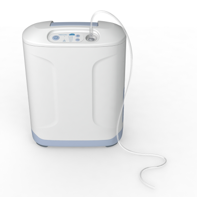 Inogen At Home Front View With Cannula