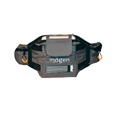 Front View of the Inogen One G4 Hip Bag