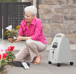Tidal Assist Ventilator (TAV) ® & Nidek 5 Oxygen Concentrator | Inogen