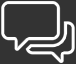 Chat bubbles icon